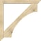 Ekena Millwork Westlake Traditional Rough Sawn Bracket w/ Offset Brace, Douglas Fir, 6"W x 48"D x 48"H BKT0604X48X48WTL01RDF - alternate 2